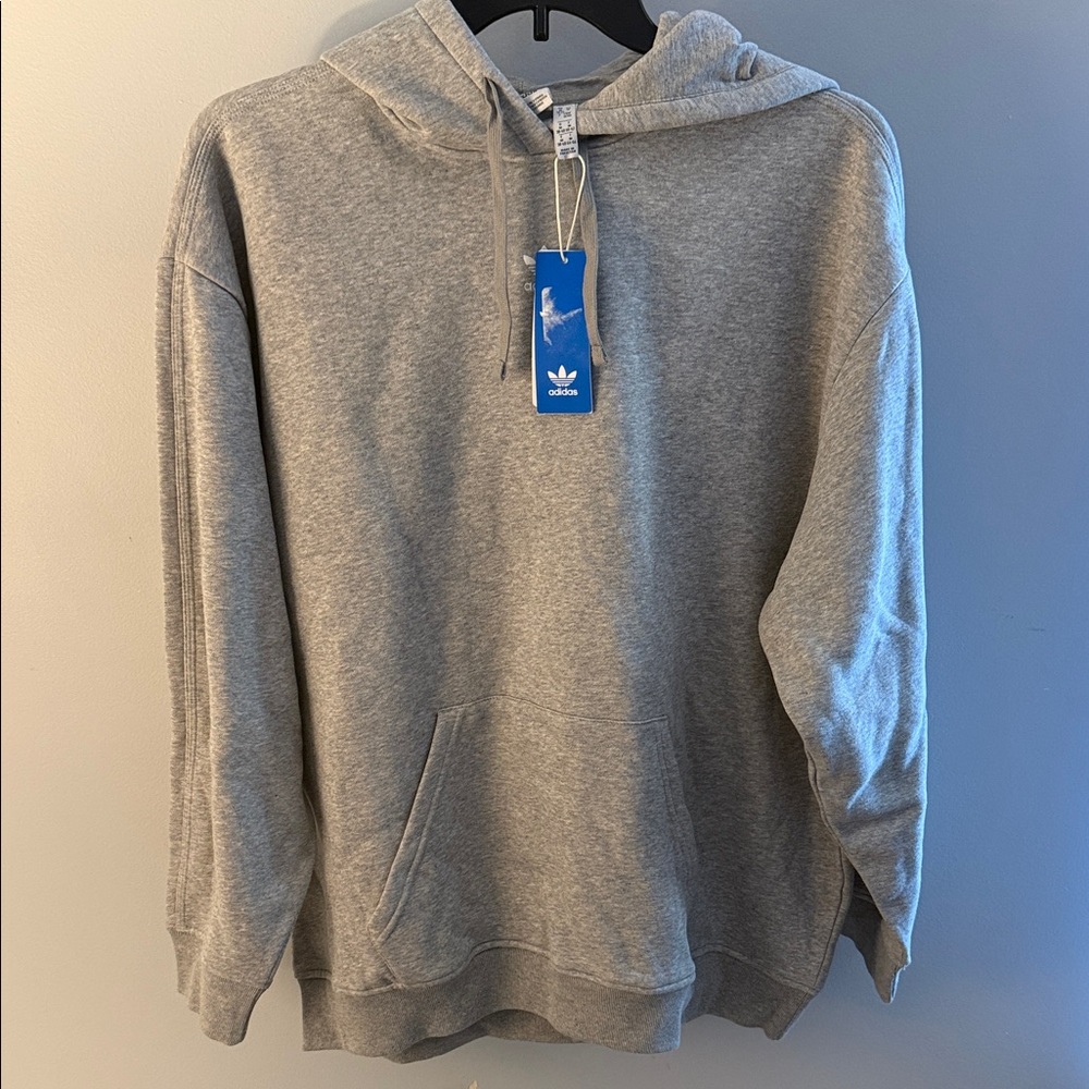 Adidas Women's Gray Hoodie